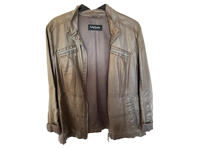 Autre Marque Outer jacket Grey Synthetic  ref.358453