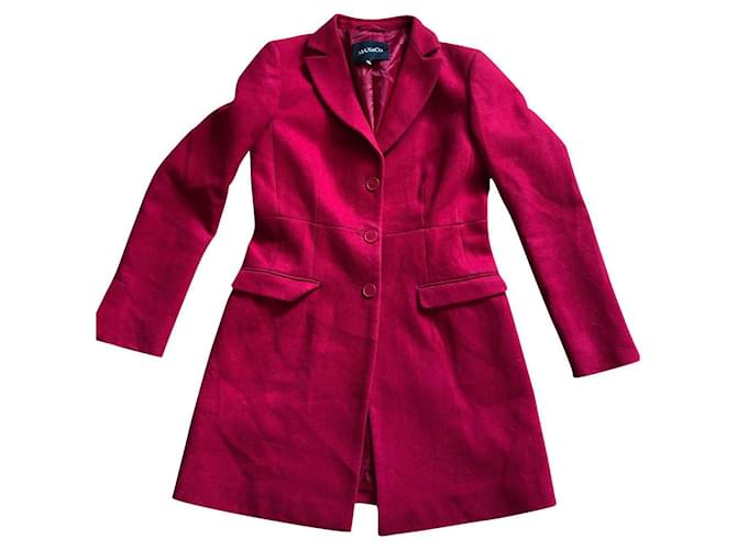 Max & Co Coats, Outerwear Red Wool  ref.358483