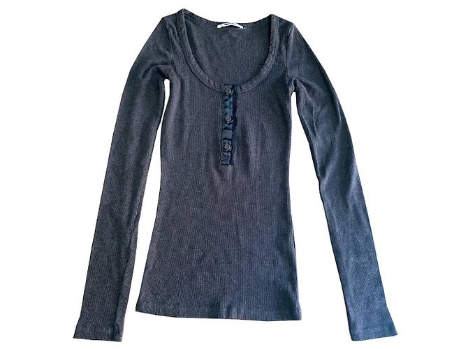 Sudadera Gas de algodón marrón oscuro XS