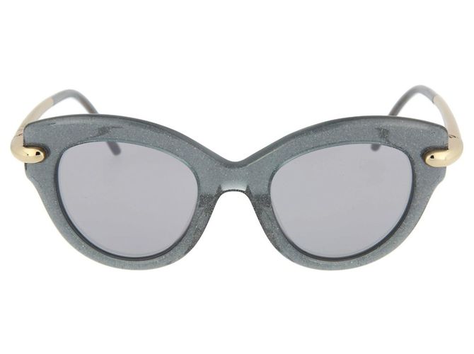 Pomellato Round-Frame Acetate Sunglasses