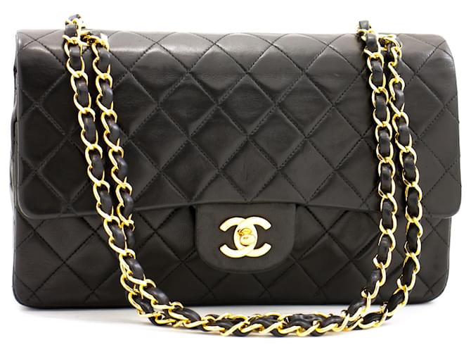 Chanel 2.55 Black Leather  ref.359159