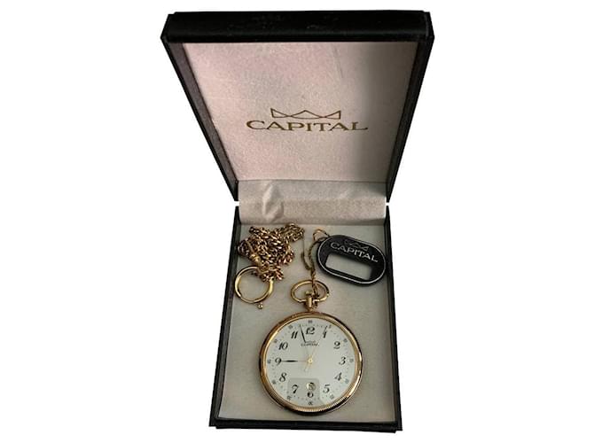 Autre Marque Relojes de cuarzo Dorado Acero  ref.359548