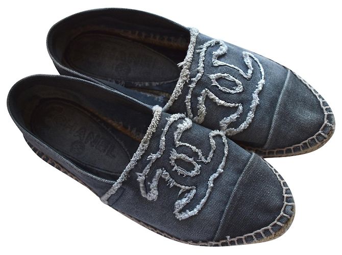 Chanel Espadrilles Blue