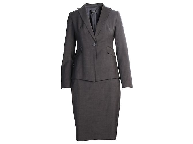 Ann Taylor Completi con gonna grigia piccola Grigio