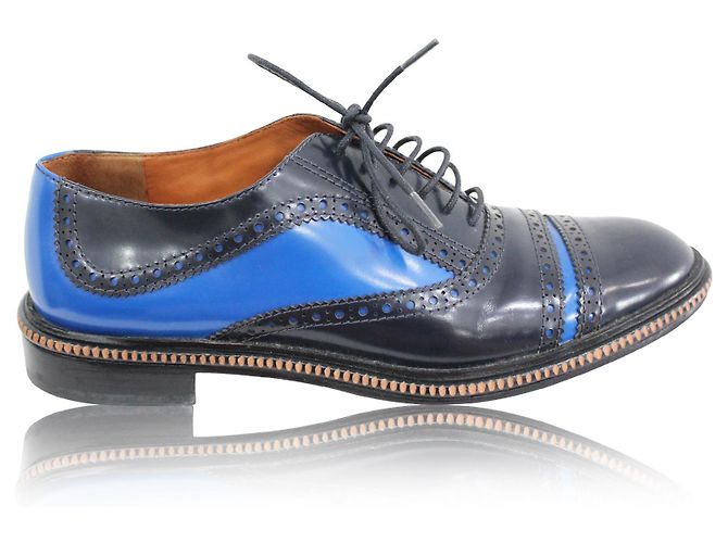 Marc by Marc Jacobs Sapatos Richelieu Azul Royal e Marinho