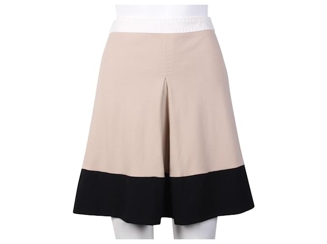 Autre Marque Color Block Skirts  Flesh Viscose Cellulose fibre  ref.360690
