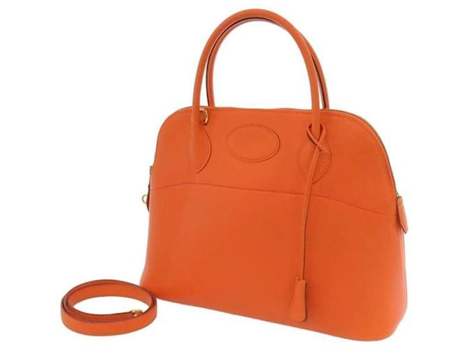 Hermès Hermes Bolide Orange Leather  ref.361038