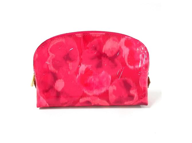 Louis Vuitton cosmetic pouch Pink Patent leather  ref.361123