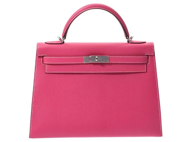 Hermès hermes kelly Pink Leather  ref.361173
