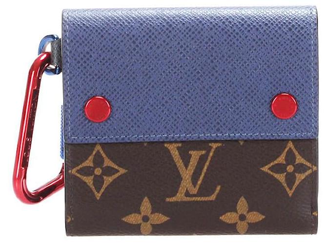 Louis Vuitton Epi Monogram Portafoglio piccolo Marrone Tela  ref.361267