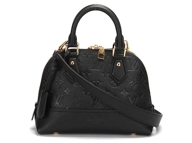 Louis Vuitton Monogram Empreinte Neo Alma BB Black Leather ref.361418 -  Joli Closet