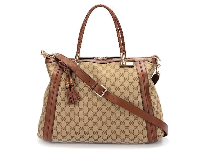 Gucci GG Canvas Bella Tote