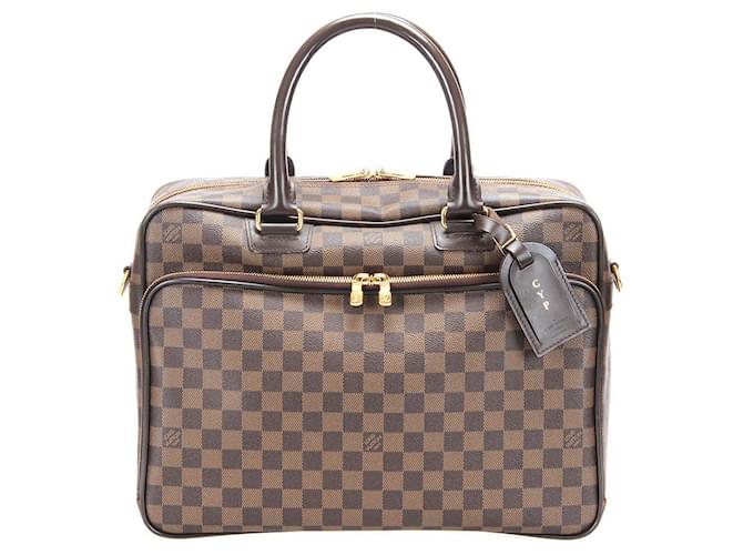 Louis Vuitton Damier Ebene Icar Brown Cloth  ref.361431
