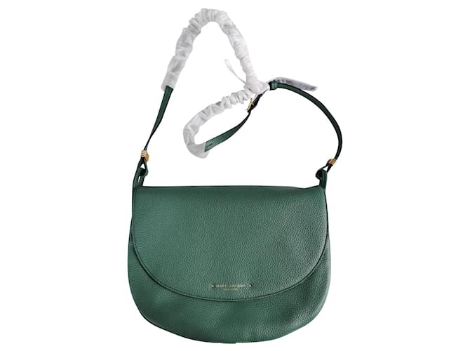 Marc Jacobs Handbags Golden Green Leather  ref.361739