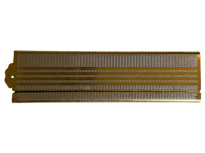 Autre Marque Pettine pieghevole dorato Gold hardware