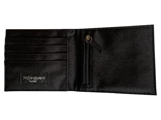 Yves Saint Laurent Wallet Black Leather  ref.361772