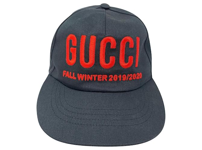 Gucci Baseball hat Blu Cotone  ref.361803