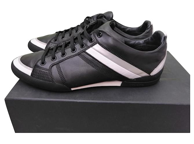 Dior Sneakers Black Leather  ref.361835