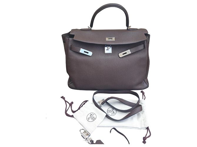 Hermès Kelly 35 Castanho escuro