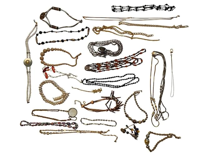Autre Marque Lot of necklaces and long necklaces  ref.363067