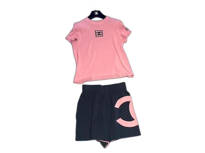 Chanel Collector Black Pink Cotton ref.363129 - Joli Closet
