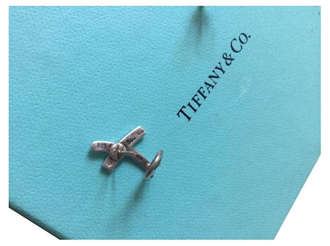 Tiffany & Co Paloma Picasso Cinza Prata  ref.363137