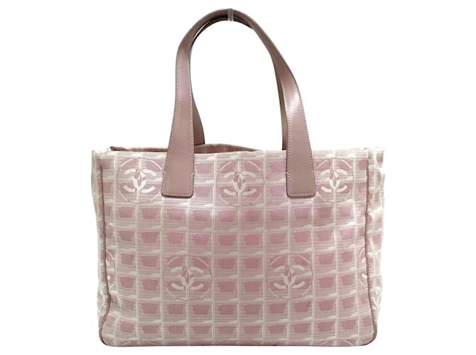 Chanel Travel line Synthétique Rose  ref.364060