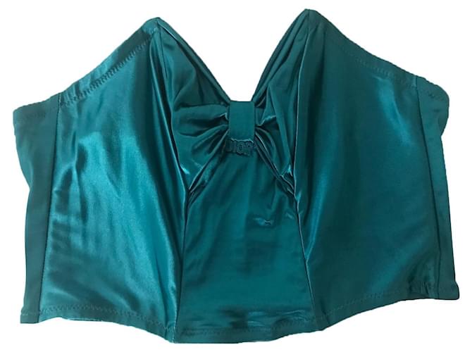 Dior Tops Blue Synthetic  ref.364078