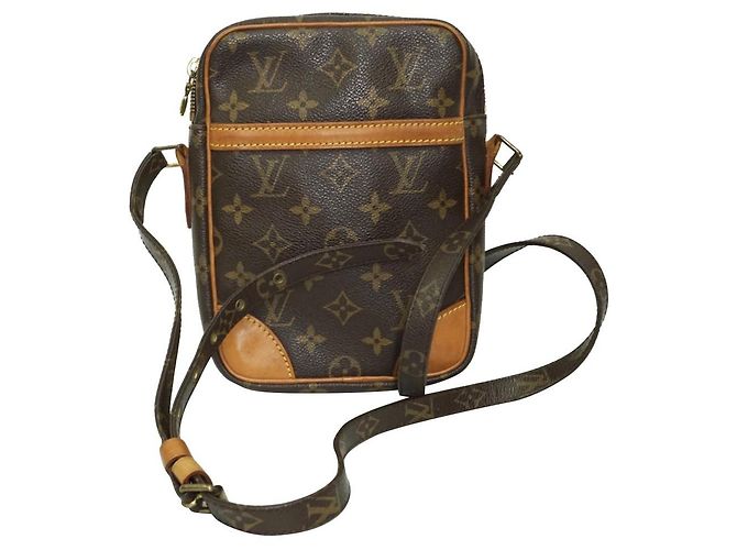 Louis Vuitton Borsa Danubio in tela con monogramma Marrone