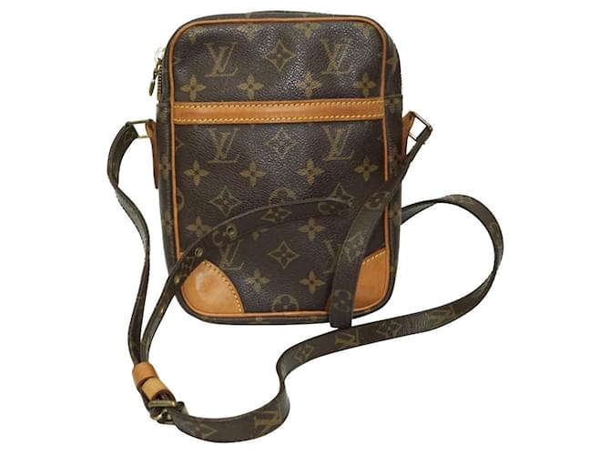 Louis Vuitton Monogram Canvas Danube Bag Brown Leather  ref.364204