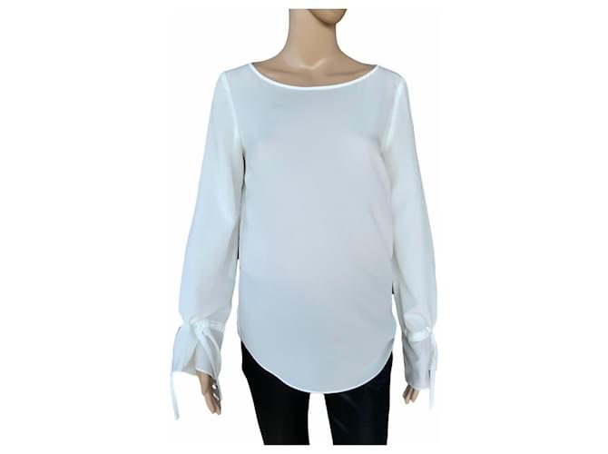 Max & Co Tops Weiß Polyester  ref.364282