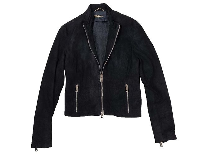 Les Copains Nubuk Leder Jacke