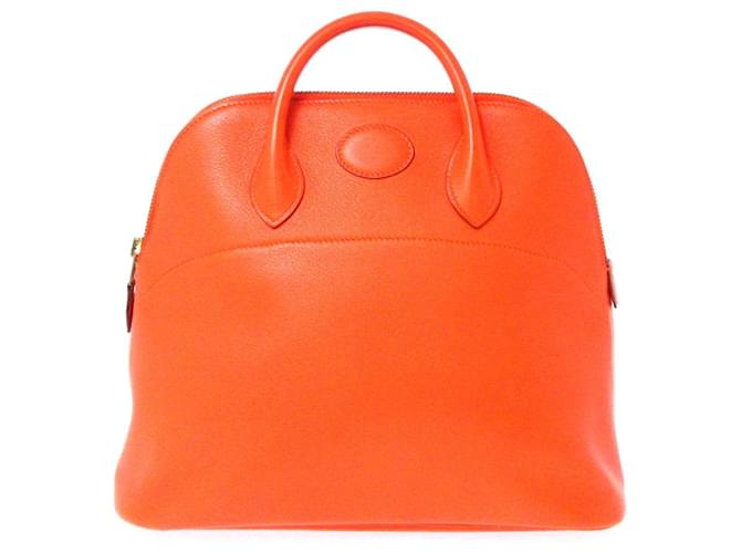 Hermès Hermes Bolide Orange Leather  ref.364594