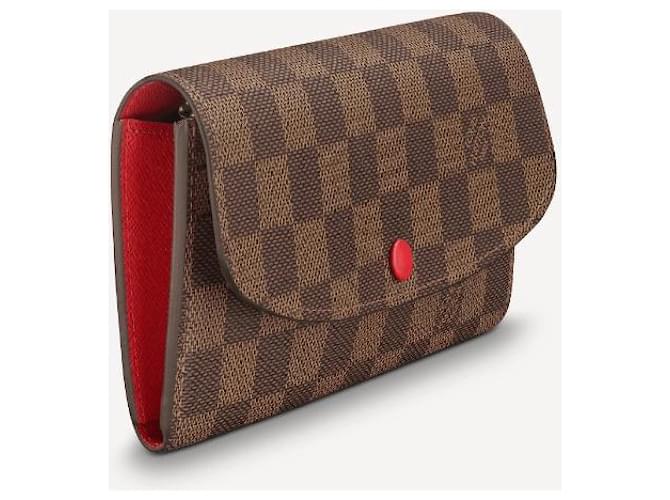 Louis Vuitton LV Emilie wallet Brown Leather  ref.364746