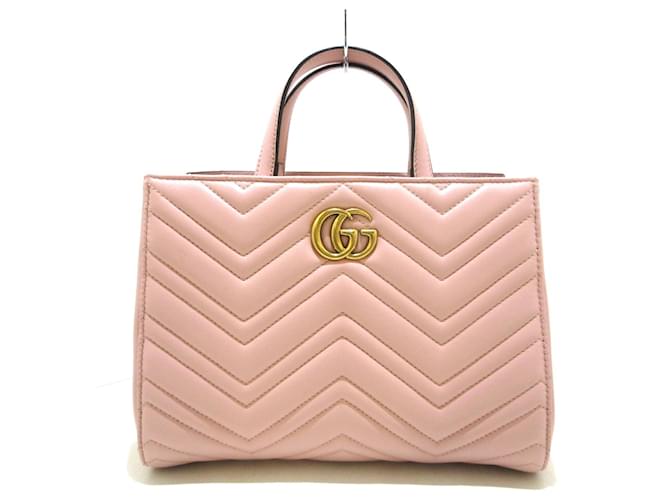 GUCCI MARMONT Pink Leather  ref.364948