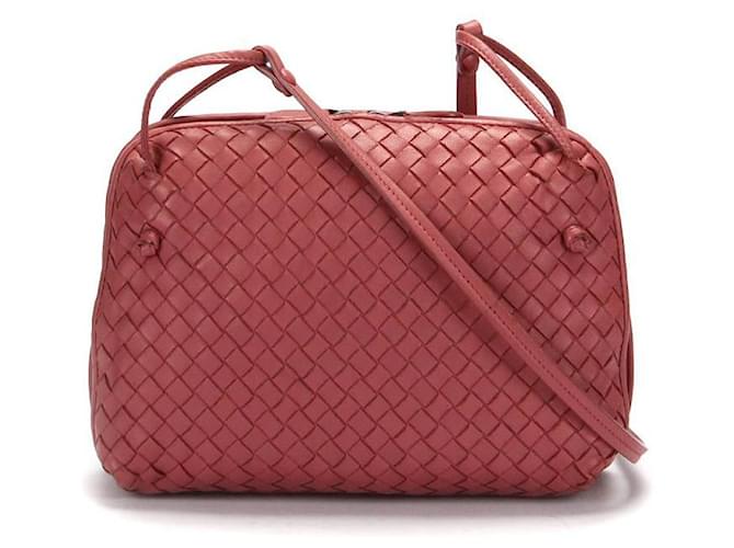 Bottega Veneta Intrecciato Nodini Pink