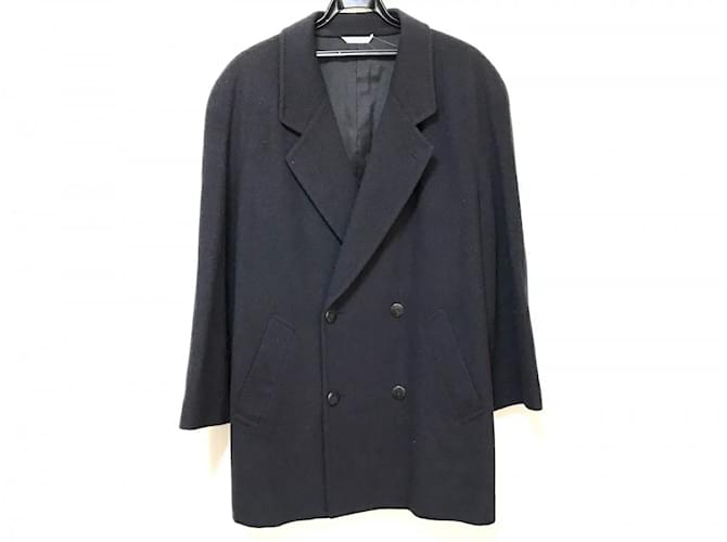 [Used] GIVENCHY Coat Size M Men's-Dark Navy Long Sleeve / Name Embroidery Navy blue Wool  ref.365335