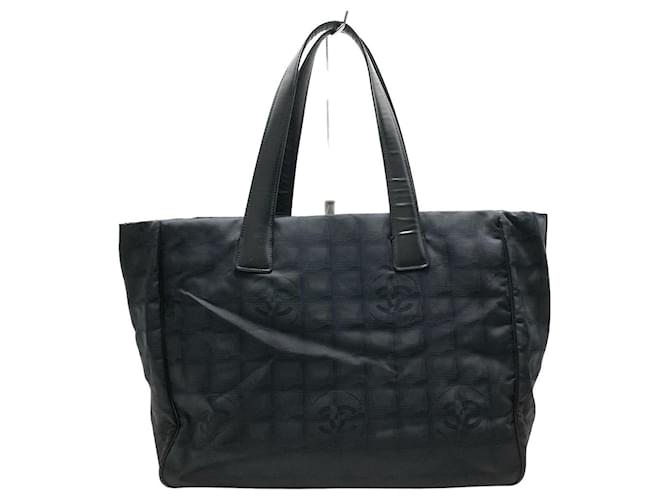 Línea Chanel Travel Negro Sintético  ref.365590