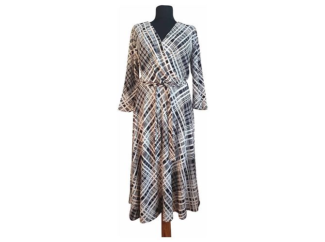 Weekend Max Mara Kleid Schwarz Weiß