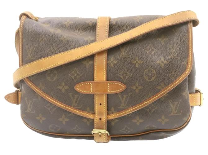 Louis Vuitton Monogram Saumur 30 Shoulder Bag M42256 LV Auth 23881 Cloth  ref.365987