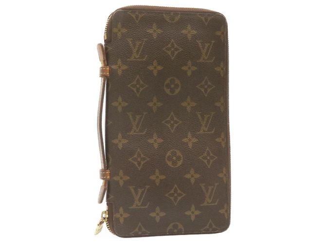 LOUIS VUITTON Monogram Organizer De Voyage Travel Case M60119 LV Auth 23821
