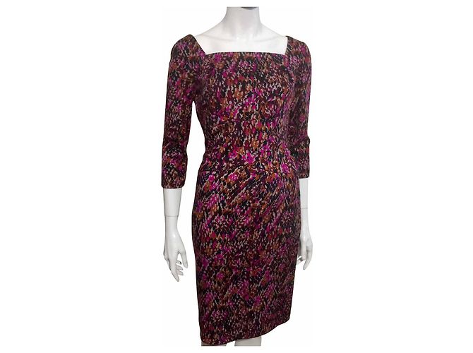 Diane Von Furstenberg Abito DvF Elie in lana multicolore