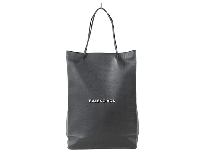 Balenciaga Tote Bag Black Leather ref.366105 - Joli Closet