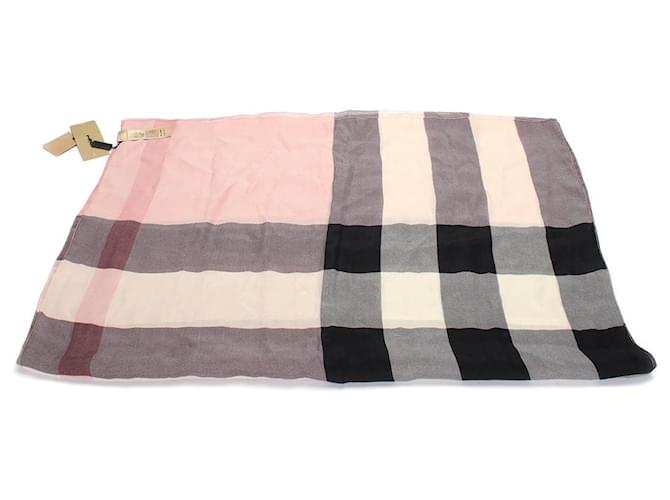 Sciarpa Burberry Multicolore Seta