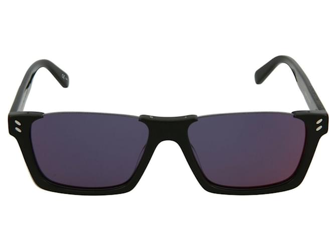Stella Mc Cartney Square-Frame Acetate Sunglasses Black  ref.366742