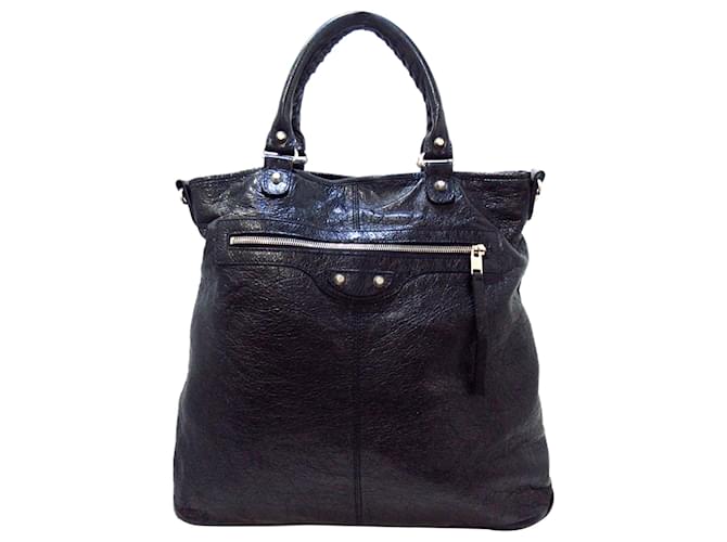 Balenciaga Black Classic Smart Leather Tote Bag  ref.366992