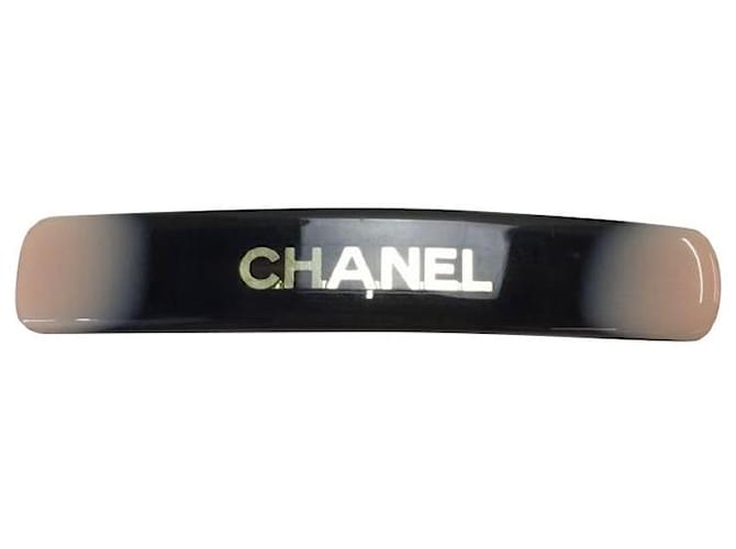 [Used] CHANEL Hair accessories / Fashion accessories /-/ BLK Black Metal Plastic  ref.367122