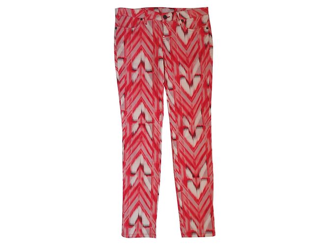 Autre Marque Calça Lala Berlin de algodão e elastano M Multicor