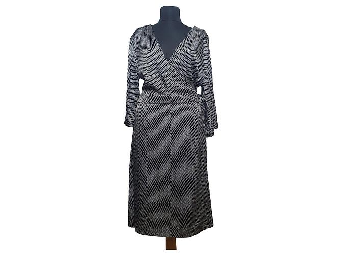 Abito nero Day Birger & Mikkelsen in viscosa e rayon