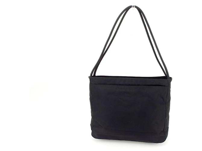 [Used] Prada Shoulder Bag Back One Shoulder Black Nylon PRADA Bag Back Shoulder Bag Storage Bag Back Gift  ref.367279